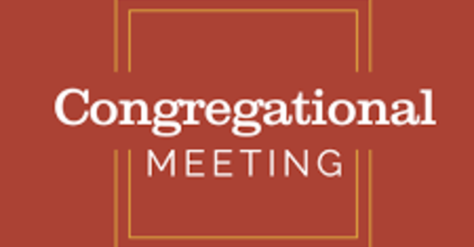 Congregational Meeting