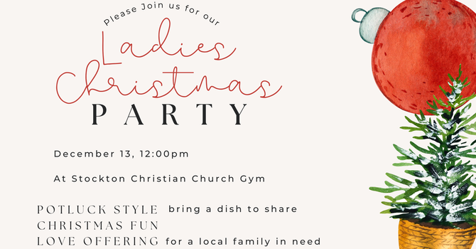 Ladies Christmas Party