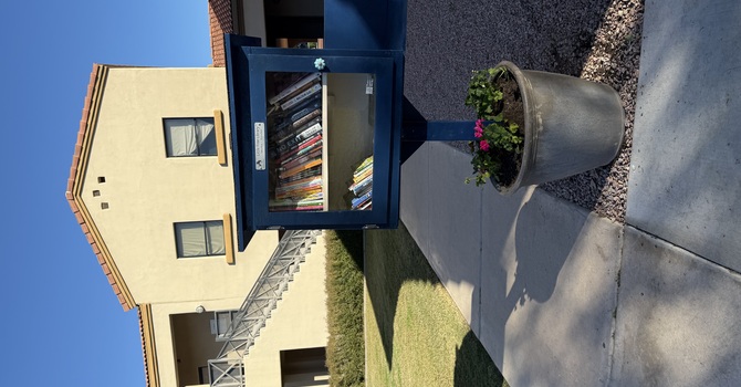 A New Little Free Library on Our Campus! image