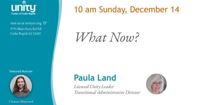 What Now | Dec 4, 2025 | Paula Land