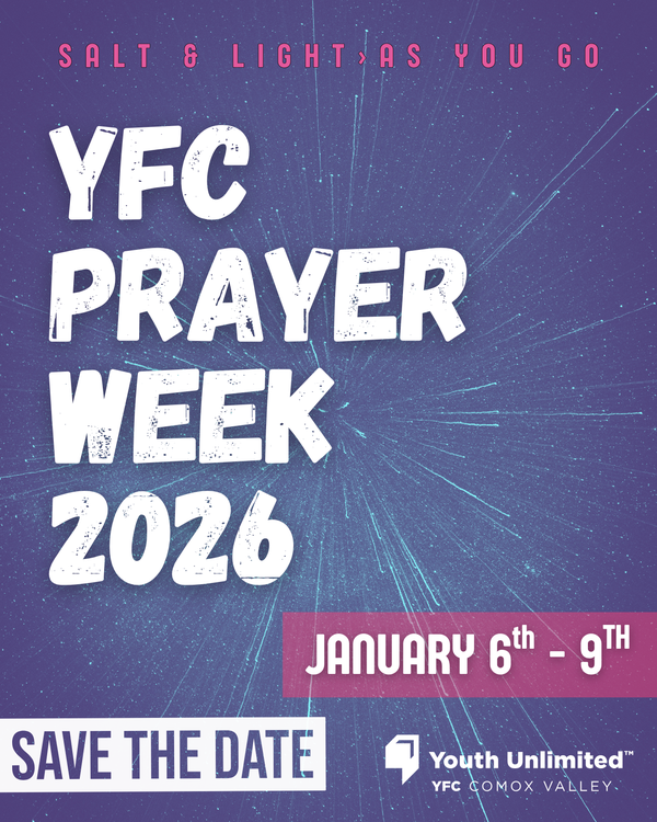 Save the Date for our Prayer Week!