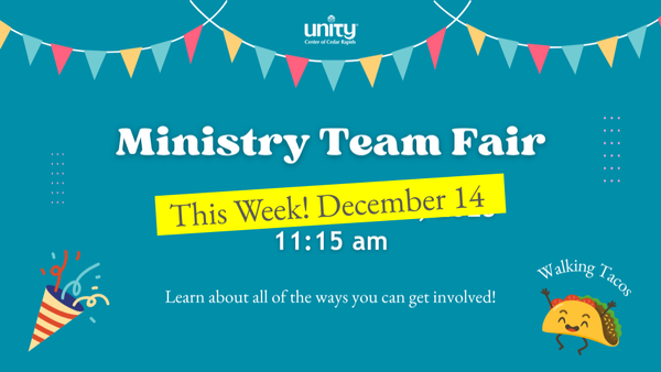 Ministry Fair this Week