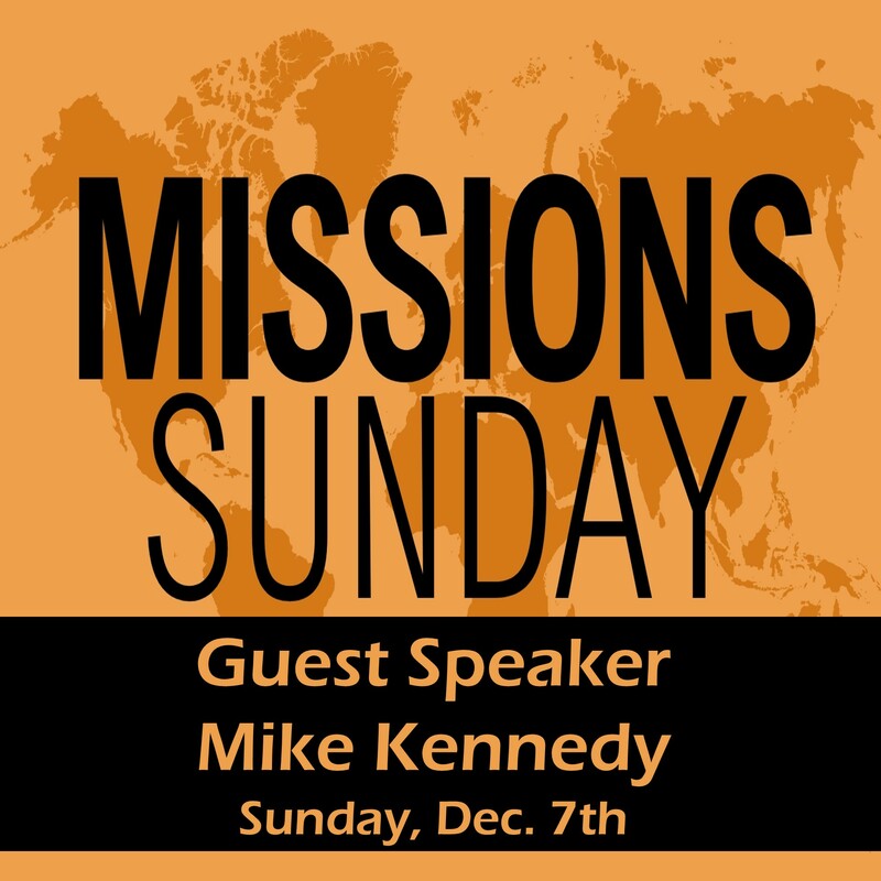 Mission Sunday with Guest Speaker