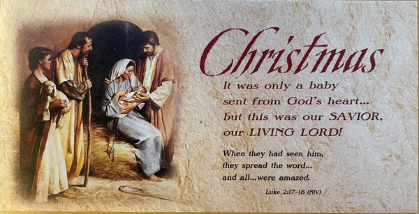 Christmas Pastoral Letters