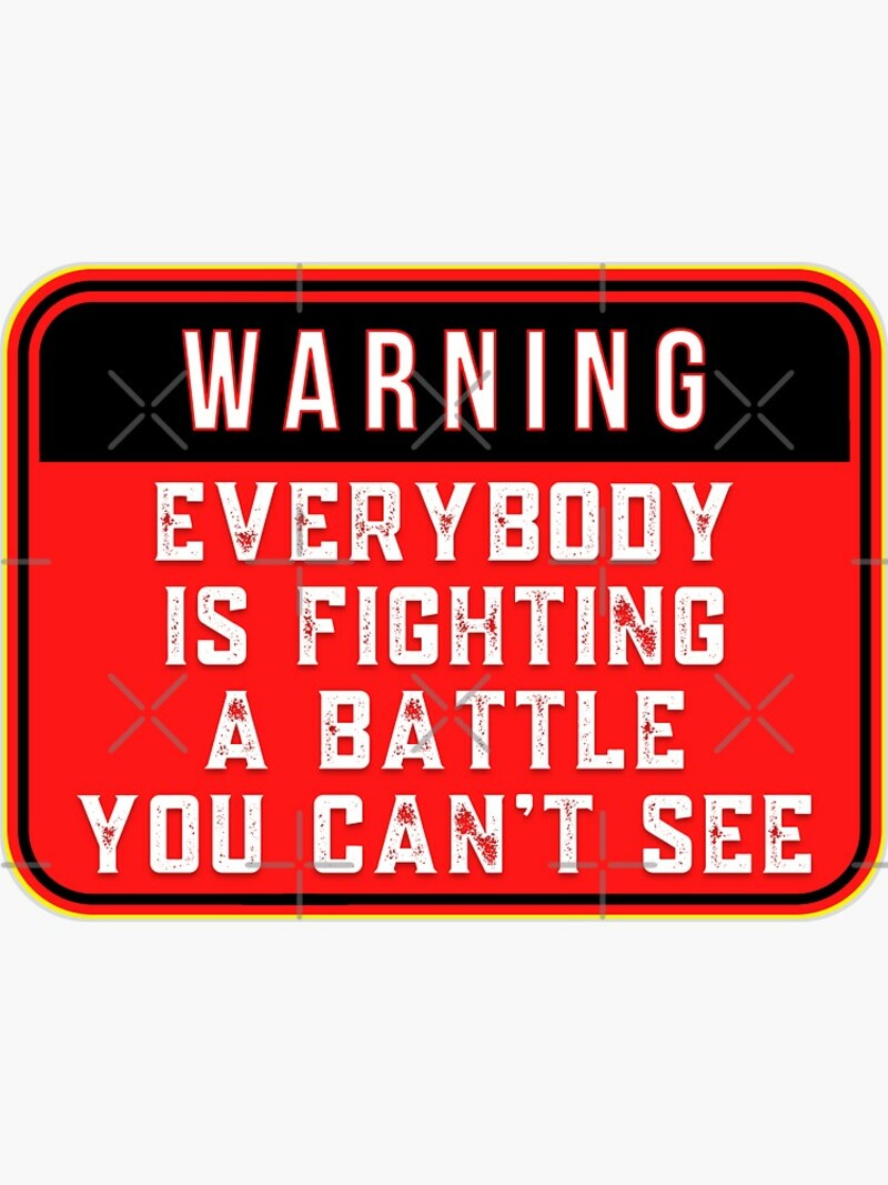 "Dressed For A Battle We Can't See" 