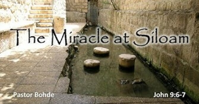 "The Miracle At Siloam"