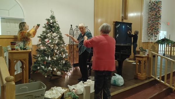 The Sanctuary Is Ready for Christmas