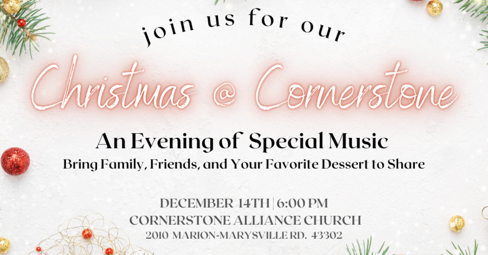 Christmas at Cornerstone