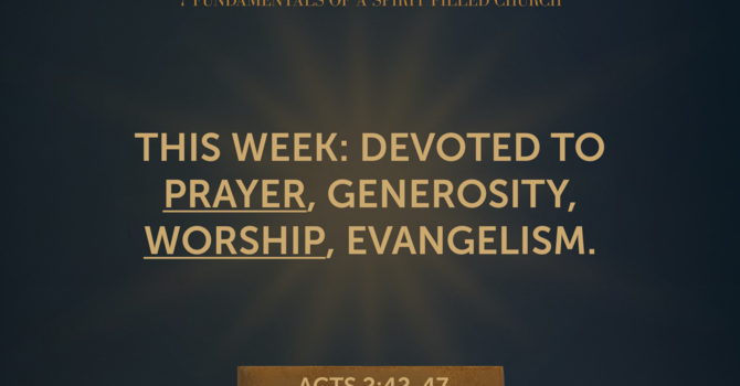 Sunday Morning Worship Service