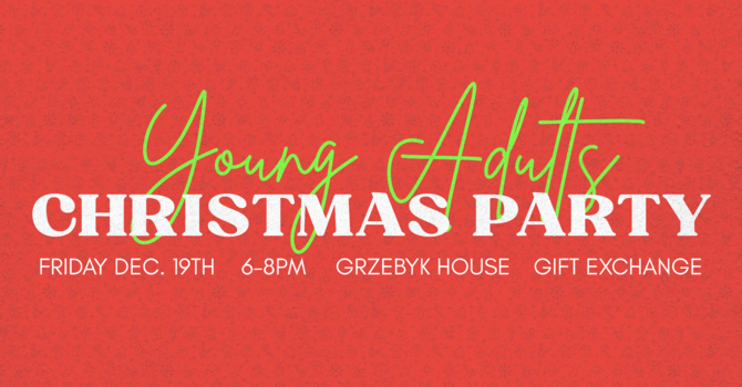 Young Adults Christmas Party