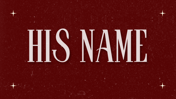 His Name