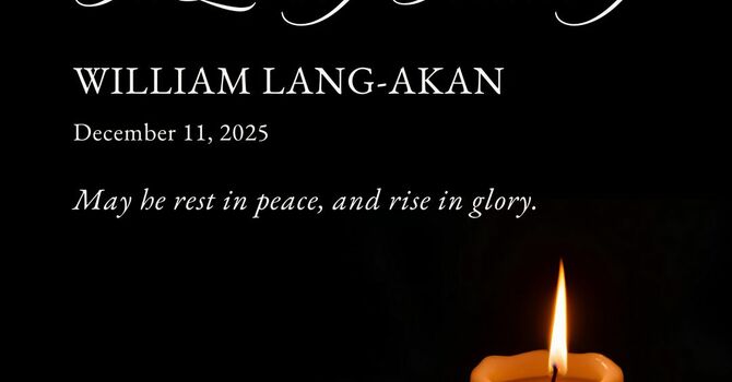 In Memoriam: William Lang-akan  image
