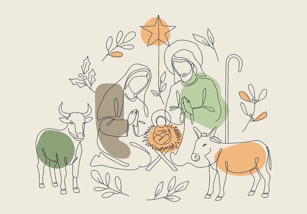 Kids Christmas Pageant on Christmas Eve at 4 PM