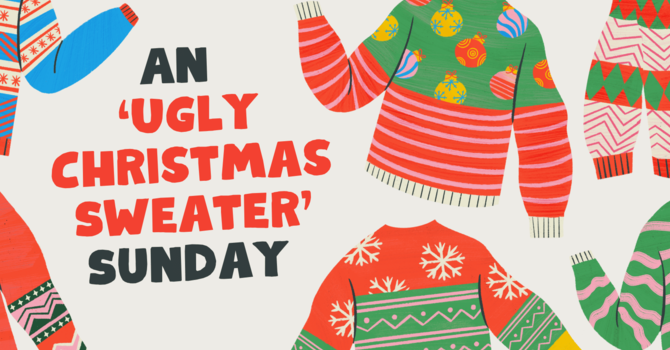 Ugly Christmas Shirt Sunday