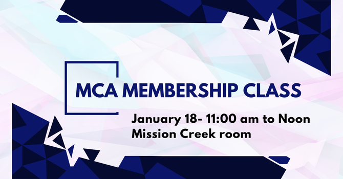 MCA new membership class