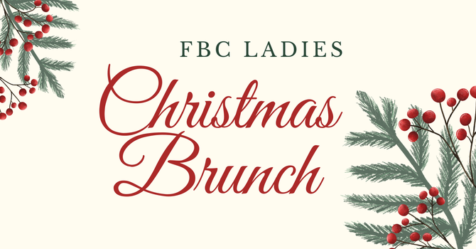 FBC Ladies: Christmas Brunch