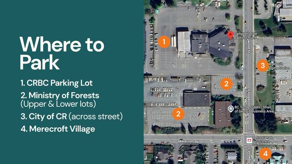 Parking for our Christmas Services