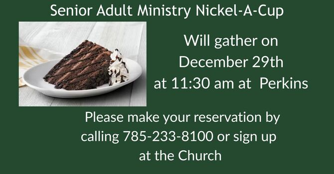 Nickel-a-Cup Lunch at Perkinds