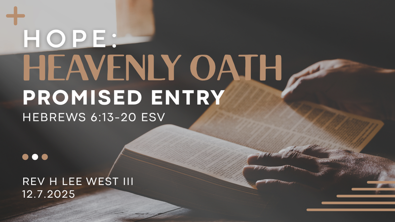 Hope: Heavenly Oath Promised Entry 