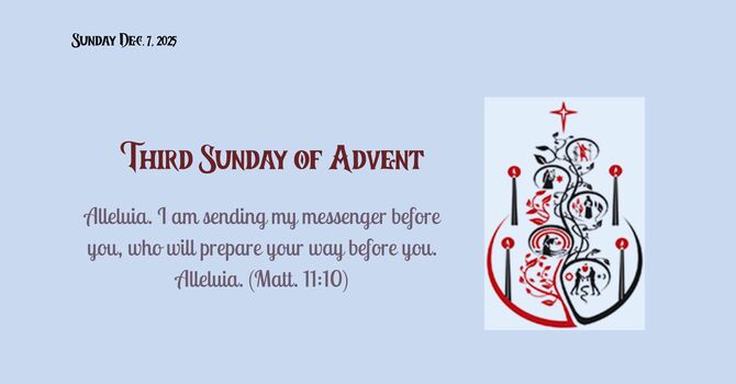 Third Sunday of Advent image