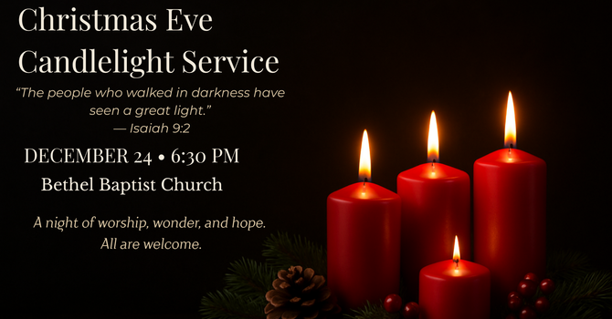 Christmas Eve Candlelight Service