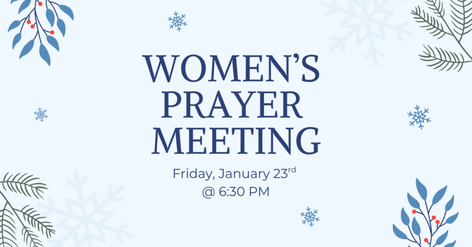 Women's Prayer Meeting