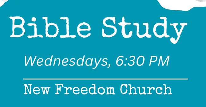 Wednesday Bible Study