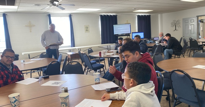 Men’s Bible Study and Breakfast image