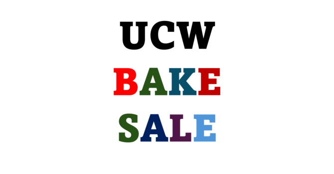 Olive McPhedran Bake Sale
