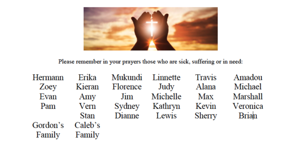 Diocesan Prayers