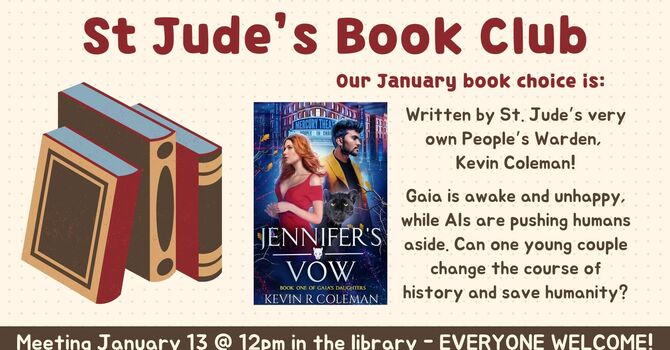 St Jude's Book Club - January Meetup