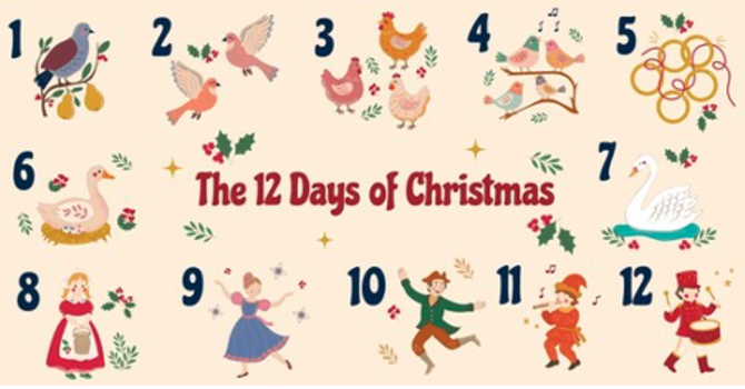 The Twelve Days of Christmas image