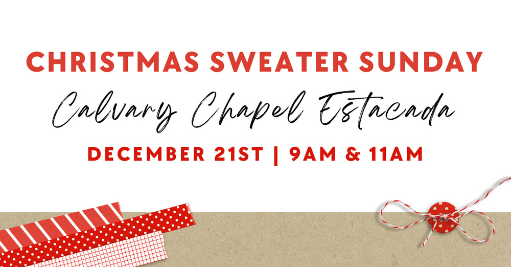 Christmas Sweater Sunday