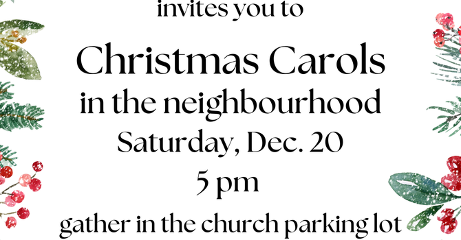 Christmas Carols in the Neighbourhood
