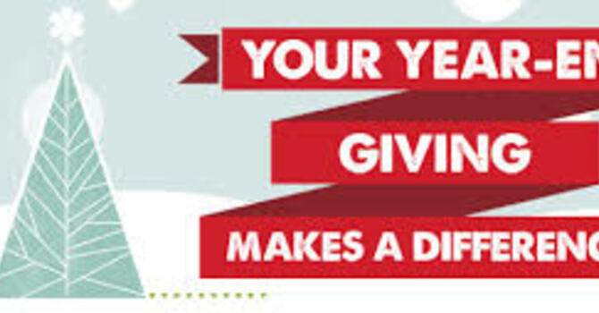 End of Year Giving