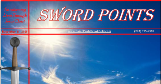 St. Paul's Sword Points for December 11, 2025 image