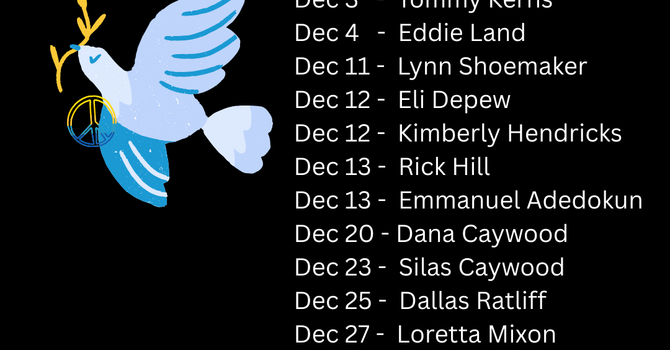 December Birthdays image