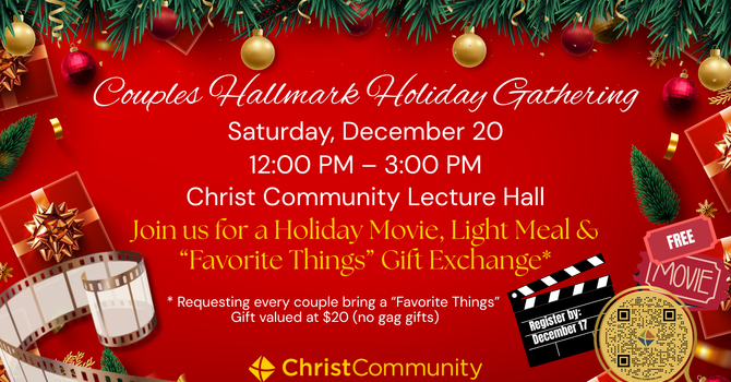 Couples Hallmark Holiday Gathering