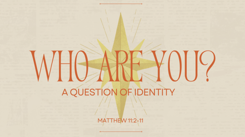 Who are you? A question of identity.