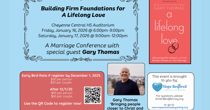 Building Firm Foundations for A Lifelong Love