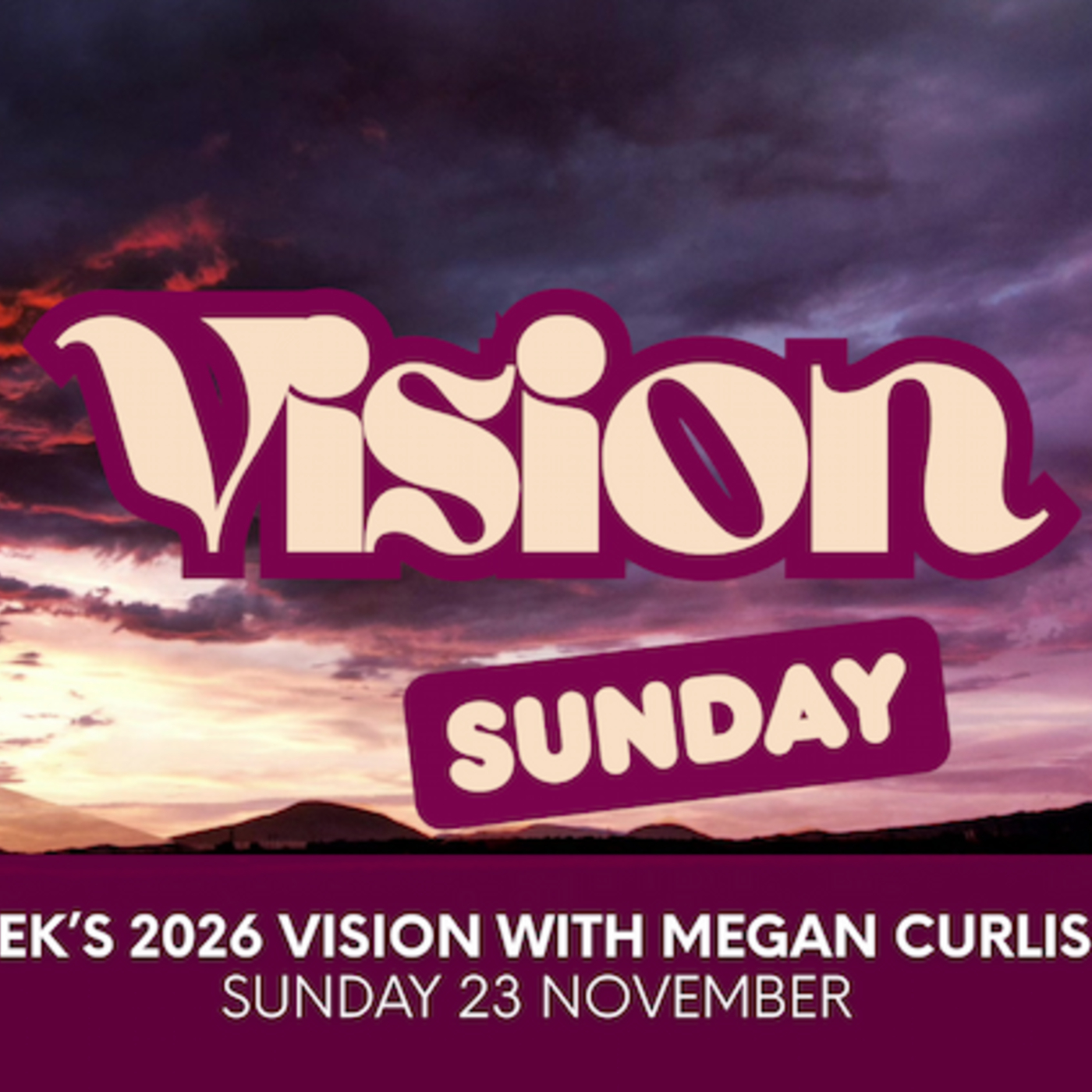Vision Sunday 2026
