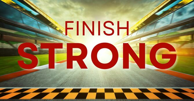 Giving Weekend: Finishing Strong