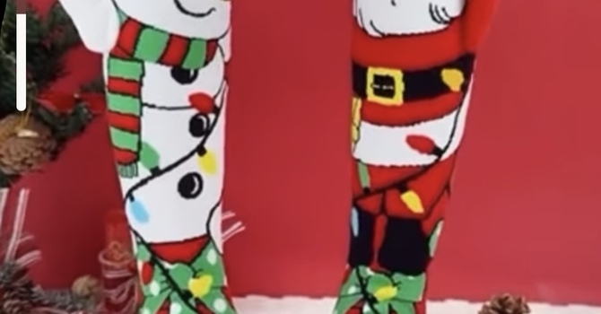 WEAR CHRISTMAS SOCKS