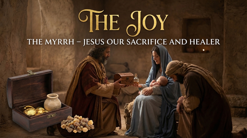 The Joy -The Myrrh - Jesus Our Sacrifice and Healer