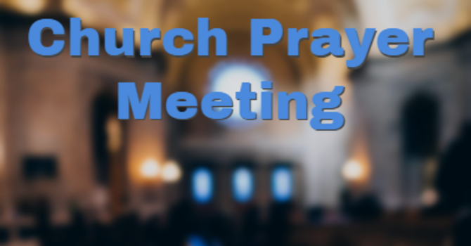 In-Person Prayer Meeting