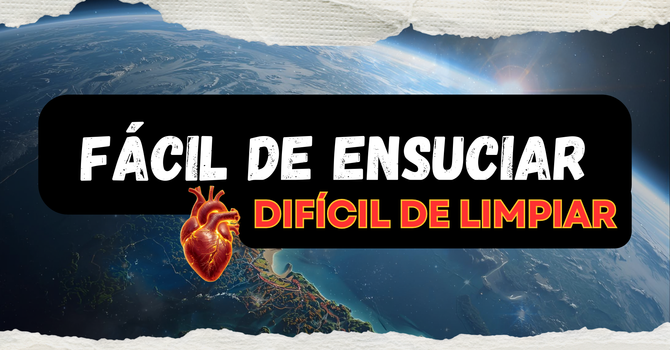 Fácil de ensuciar, difícil de limpiar