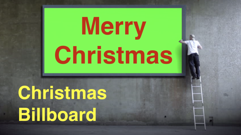 Christmas Billboard