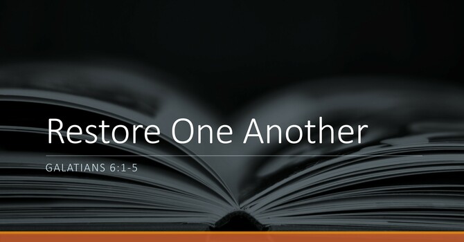 Restore One Another