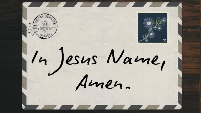 In Jesus' Name, Amen