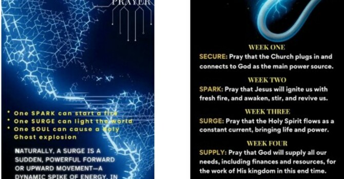 30 Days of Prayer & Fasting Begins